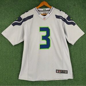 Nike Seattle Seahawks Russell Wilson NFL Football Jersey Youth Boys Large 14/16